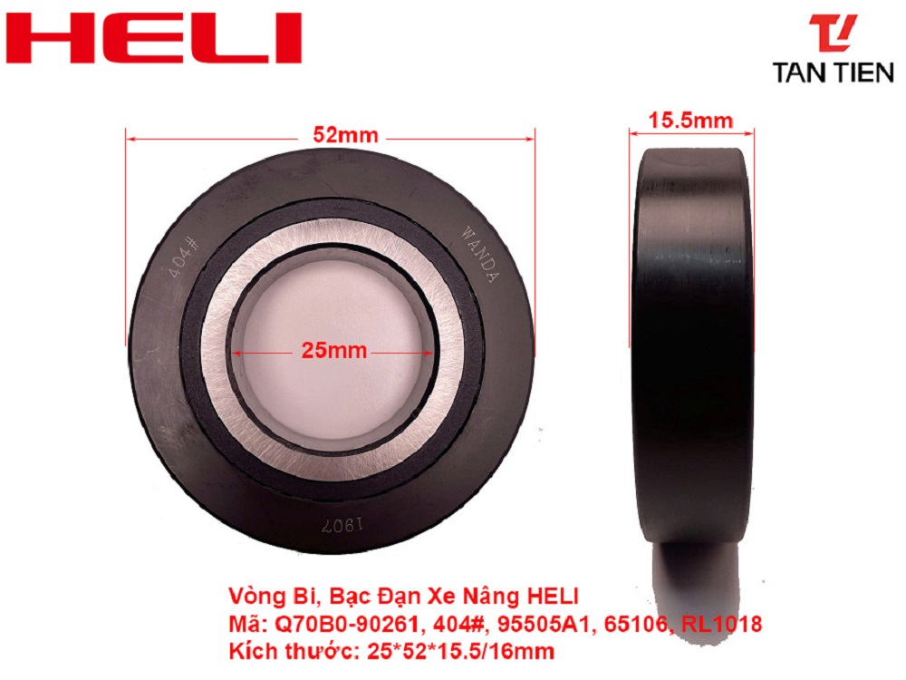 Vòng Bi Xe Nâng HELI Q70B0-90261 (404#)